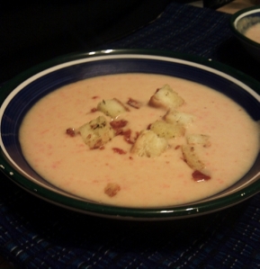 cheddar ale soup