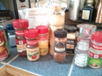 Dry spice ingredients for Memphis style BBQ sauce